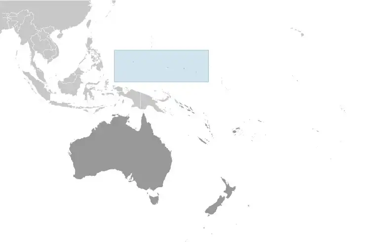 Locator Map of none showing the country on the continent in color